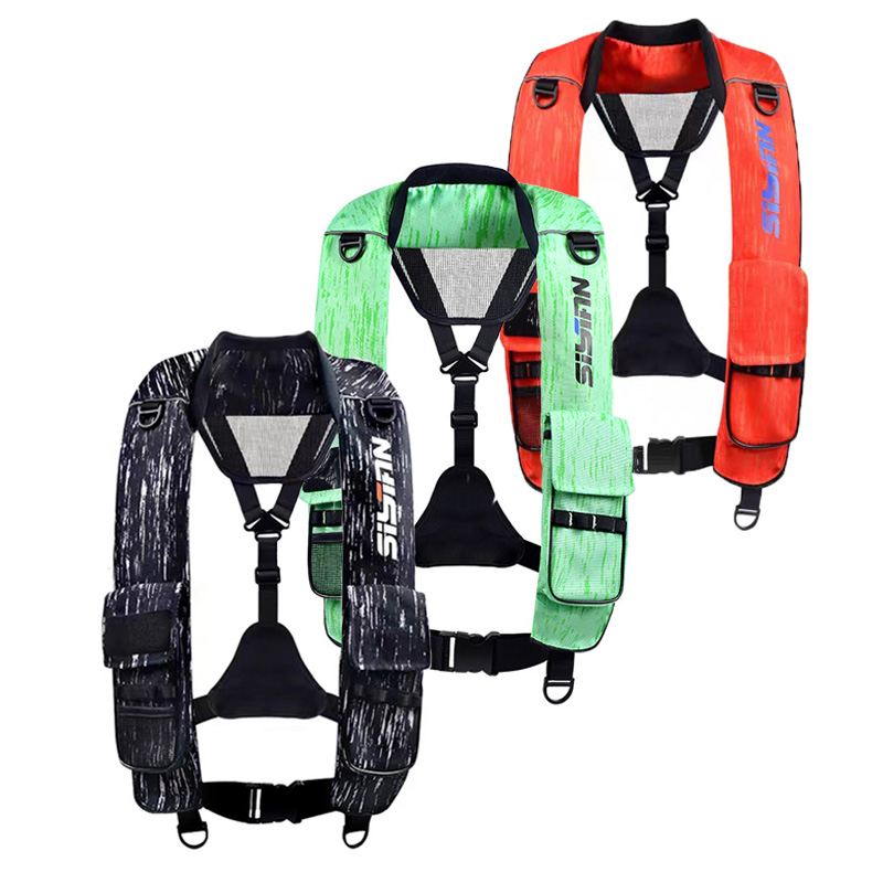 Fishing Vest Jacket - Новый надувной спасательный жилет для рыбалки