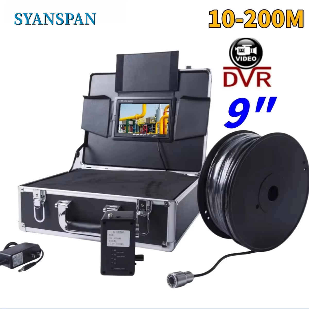 Underwater Fishing Camera - Камера для подводной съемки, экран 7/9
