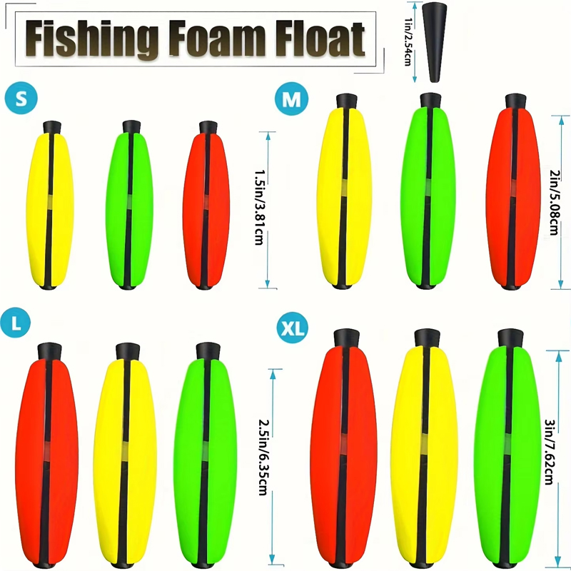 Fishing Bobber Float - 15 шт. поплавки для сома, поплавки