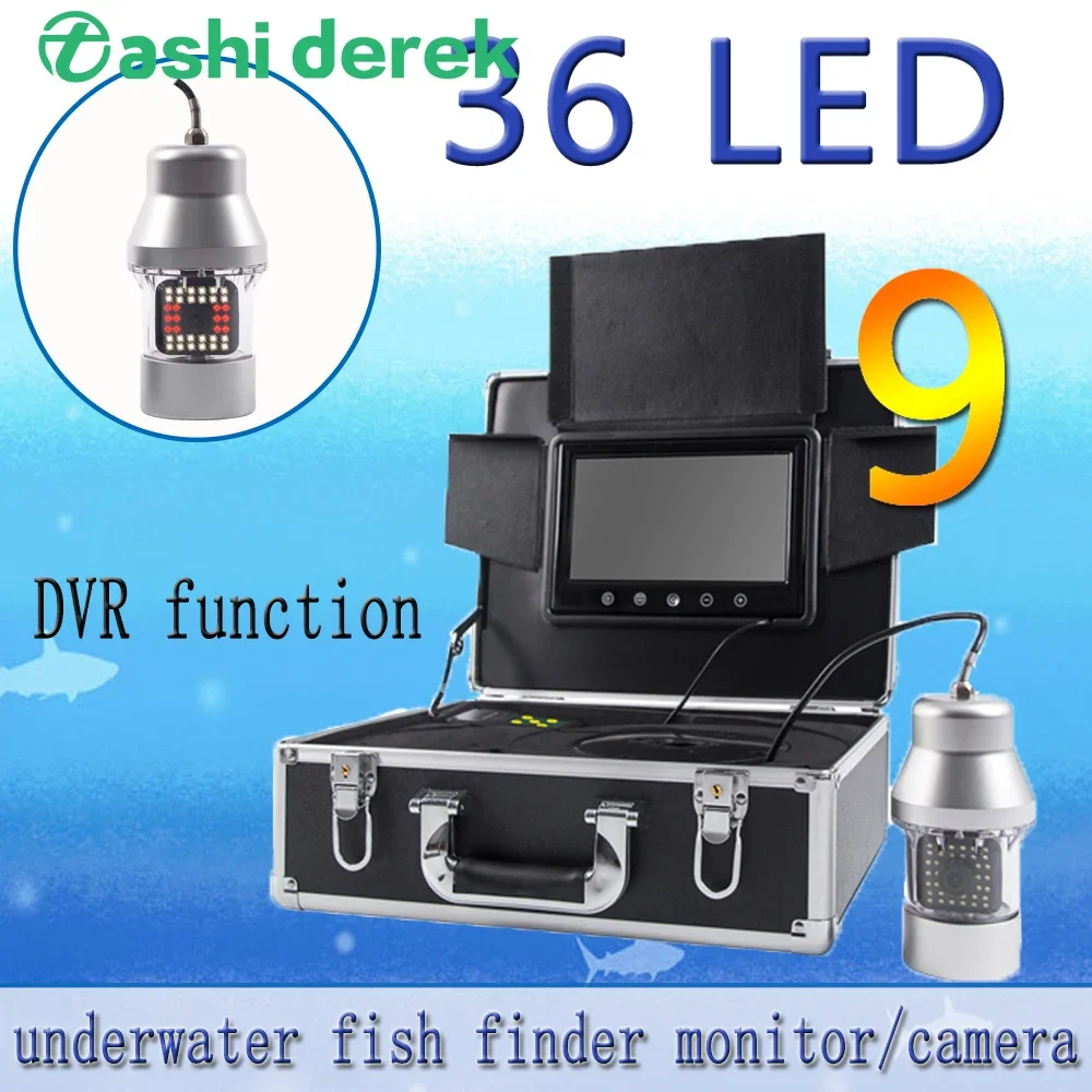 Underwater Fishing Camera - Эхолот F08A 9-дюймовая камера для подводной