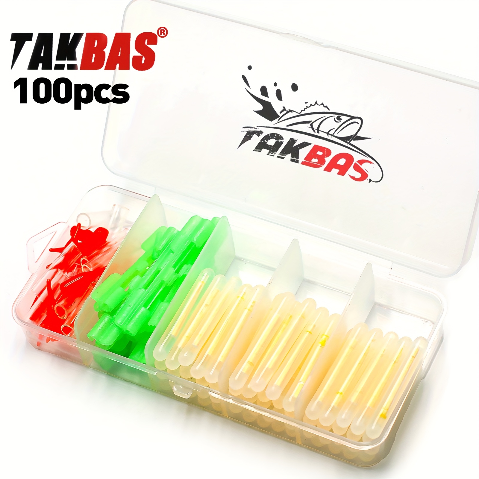Fishing Bobber Float - 100 шт., набор светящихся палочек для