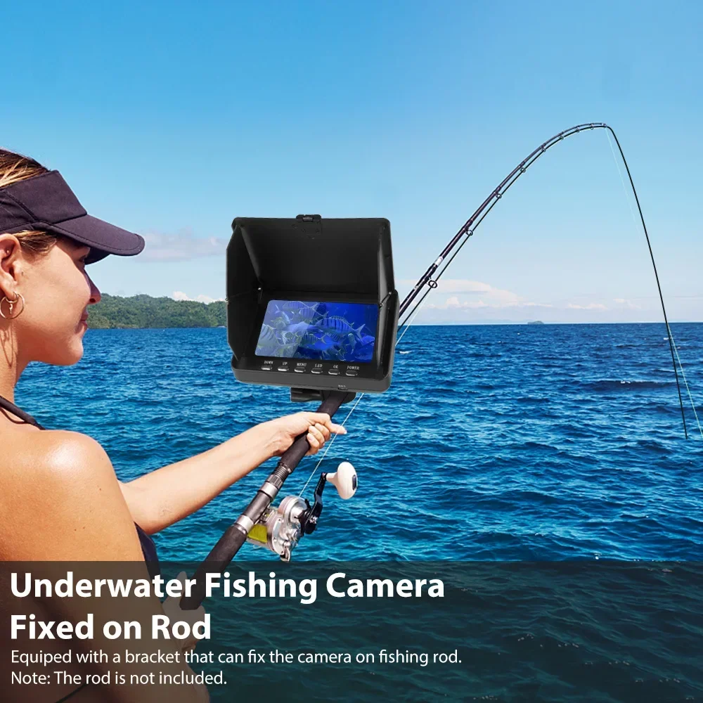 Эхолот 5,0-дюймовый ЖК-дисплей – обзор и цена Underwater Fishing Camera