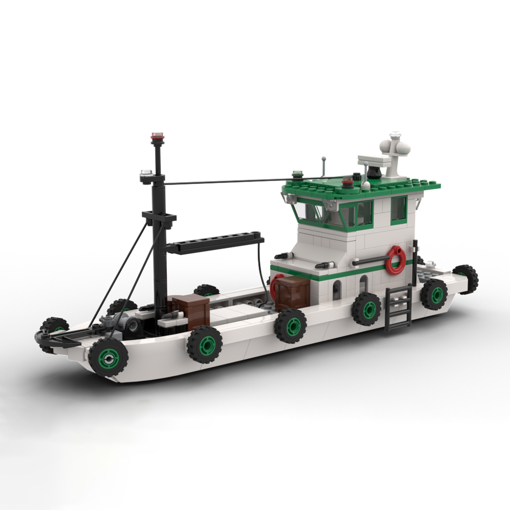 Модель рыболовного судна MOC:  – обзор и цена Fishing Equipment Gifts