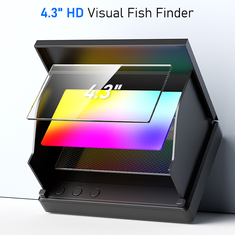 Портативный эхолот с ЖК-диспле – обзор и цена Underwater Fishing Camera