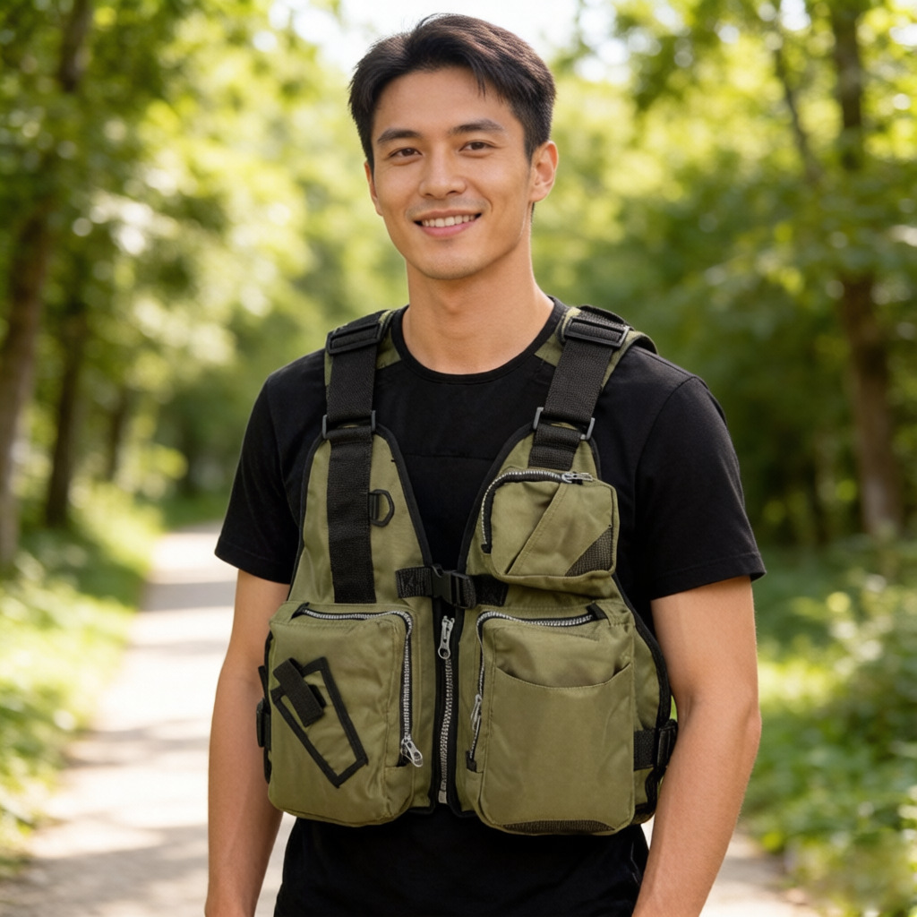 Спасательный жилет для рыбалки – обзор и цена Fishing Vest Jacket
