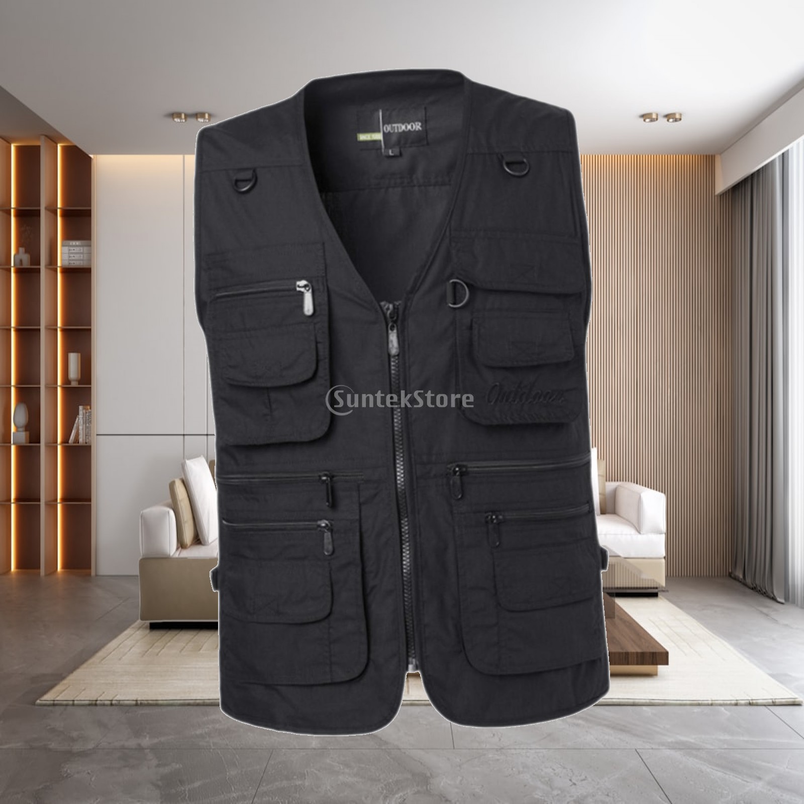 Рыболовный жилет из сетки с ре – обзор и цена Fishing Vest Jacket