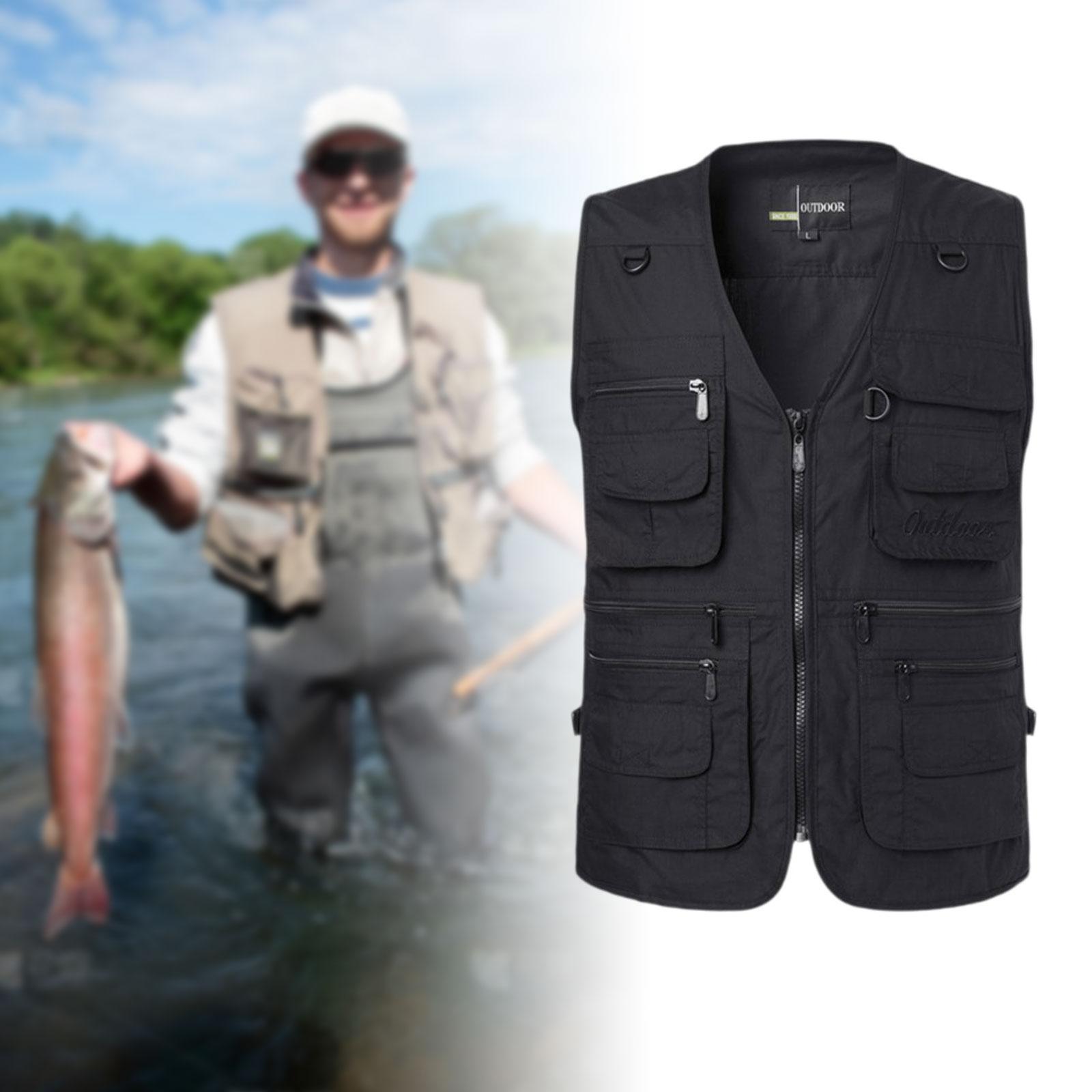 Рыболовный жилет из сетки с ре – обзор и цена Fishing Vest Jacket
