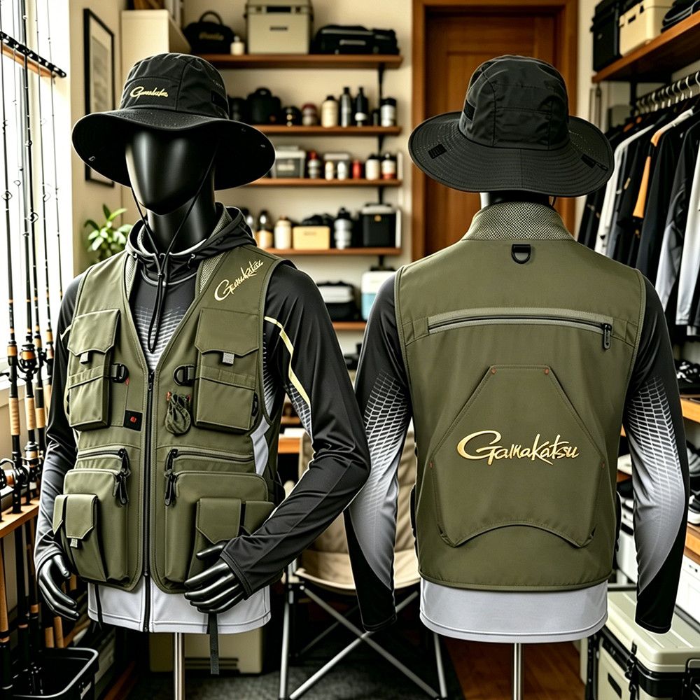Мужской рыболовный жилет Gamak – обзор и цена Fishing Vest Jacket
