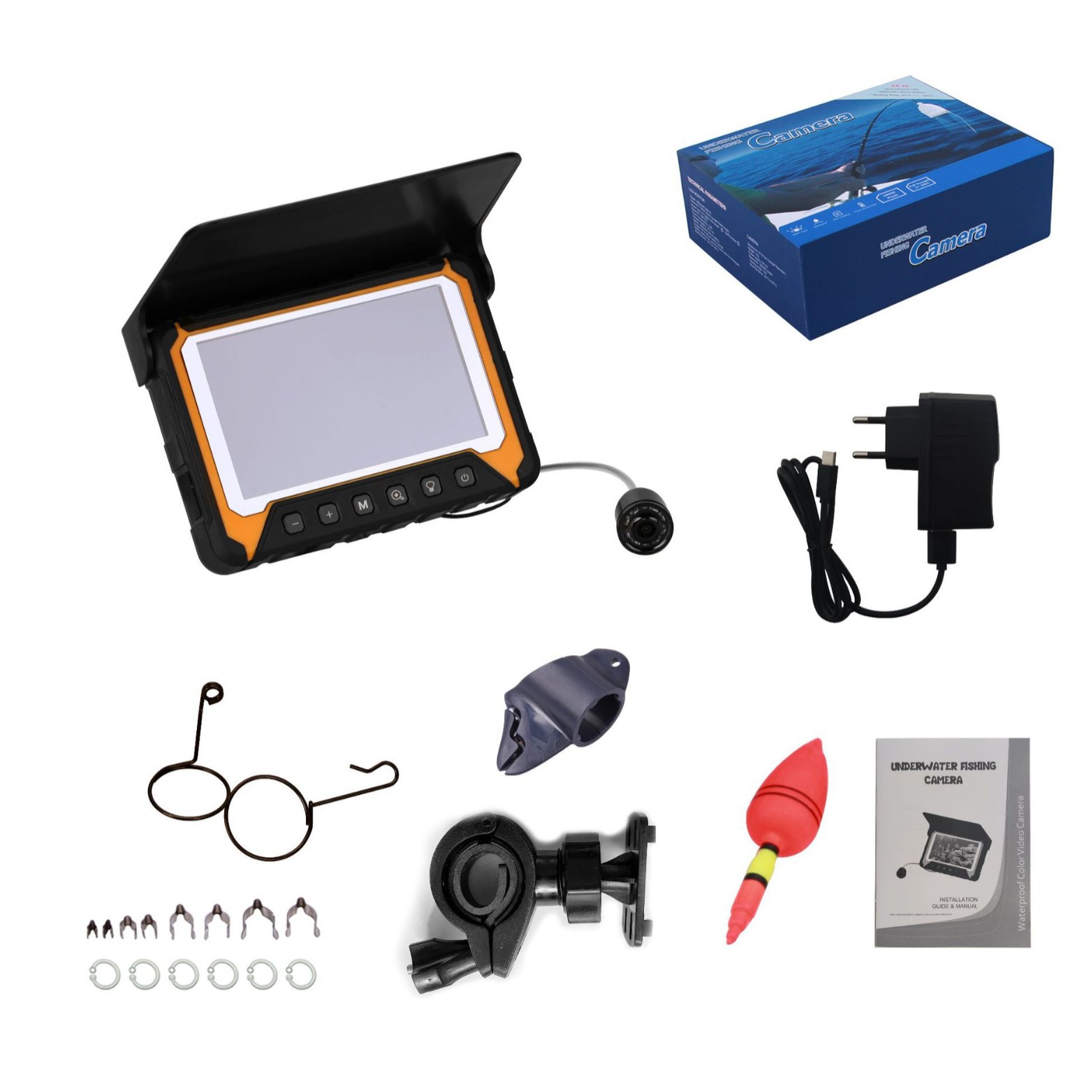5-дюймовый IPS-экран, подводна – обзор и цена Underwater Fishing Camera