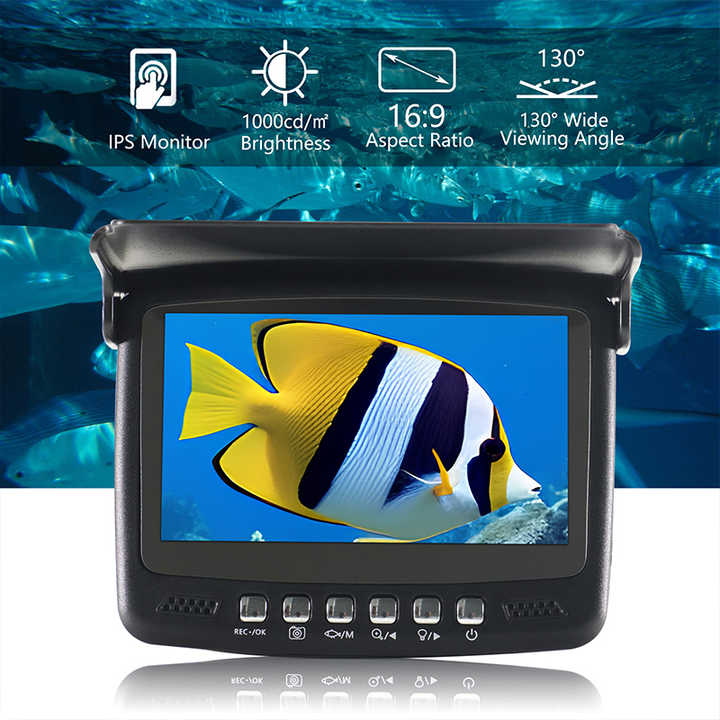 4,3-дюймовый экран, подводная  – обзор и цена Underwater Fishing Camera
