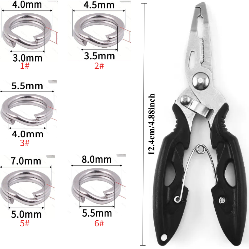 151 шт., набор разъемов для ры – обзор и цена Fishing Pliers