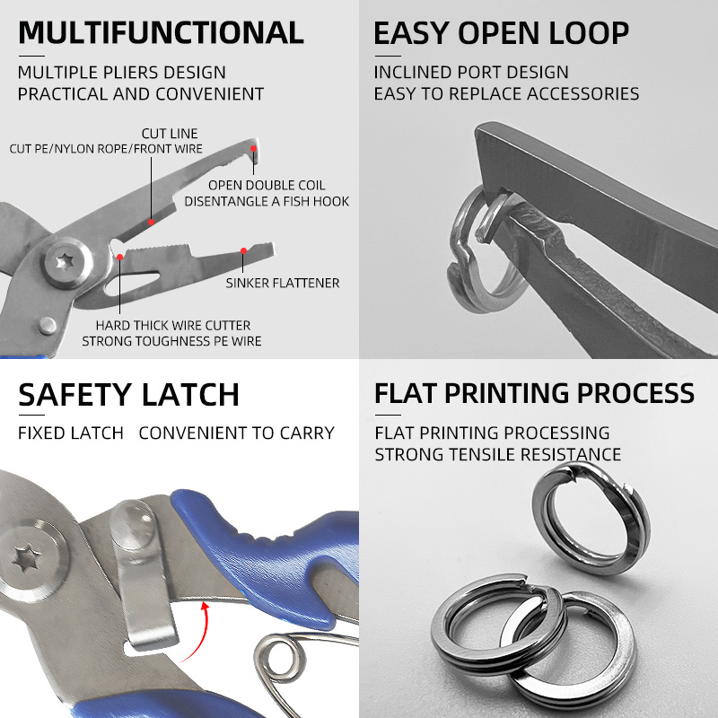 ShareShark 200 шт., разъемные  – обзор и цена Fishing Pliers