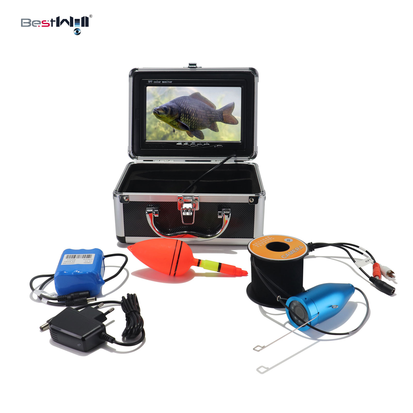 7-дюймовый IPS-экран, подводна – обзор и цена Underwater Fishing Camera