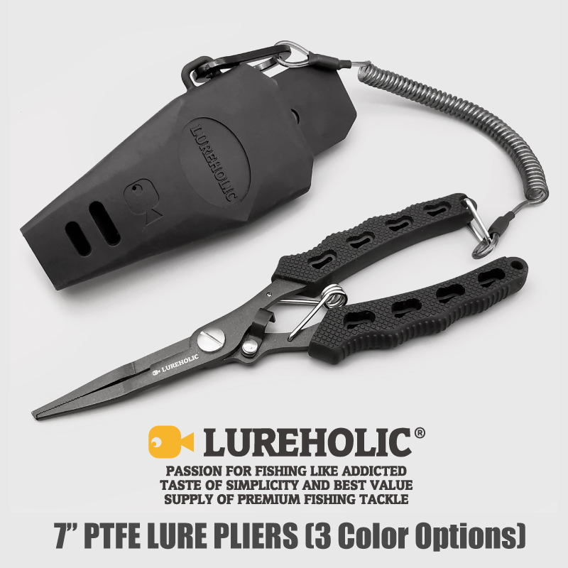 Lureholic 7 ”ПТФЭ покрытые рыб – обзор и цена Braided Fishing Line